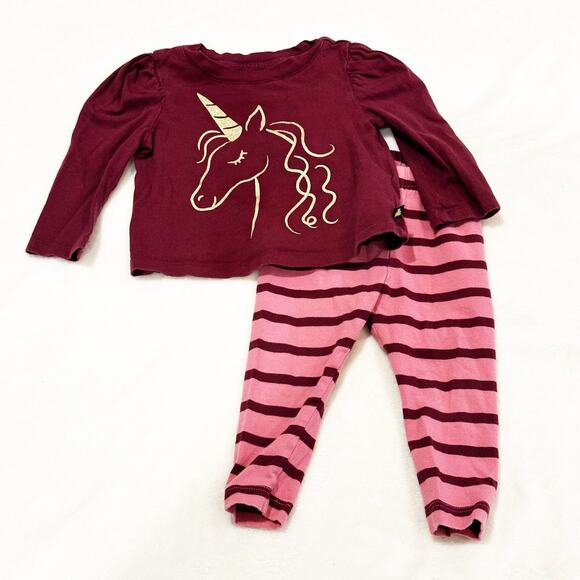 Baby Gap Girl Outfit sz 12-18 m Outfit Matching Set Two Piece Outfit organic - Picture 4 of 7